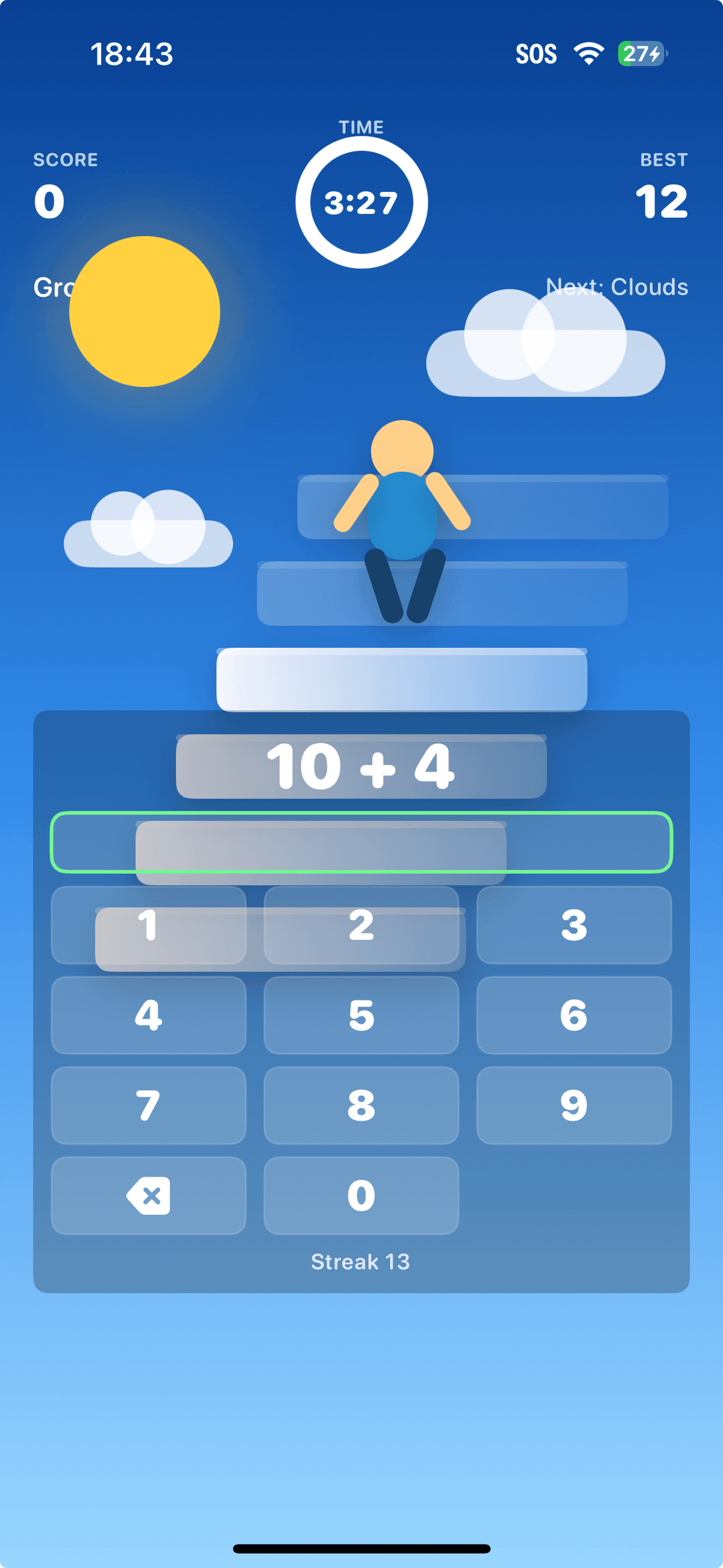 Climbing in Math Levels
